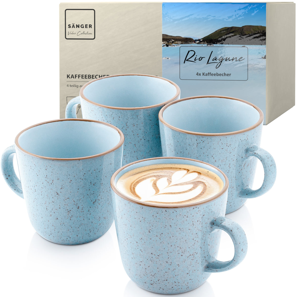 SÄNGER Coffee Mug Set Rio Lagune 4-piece