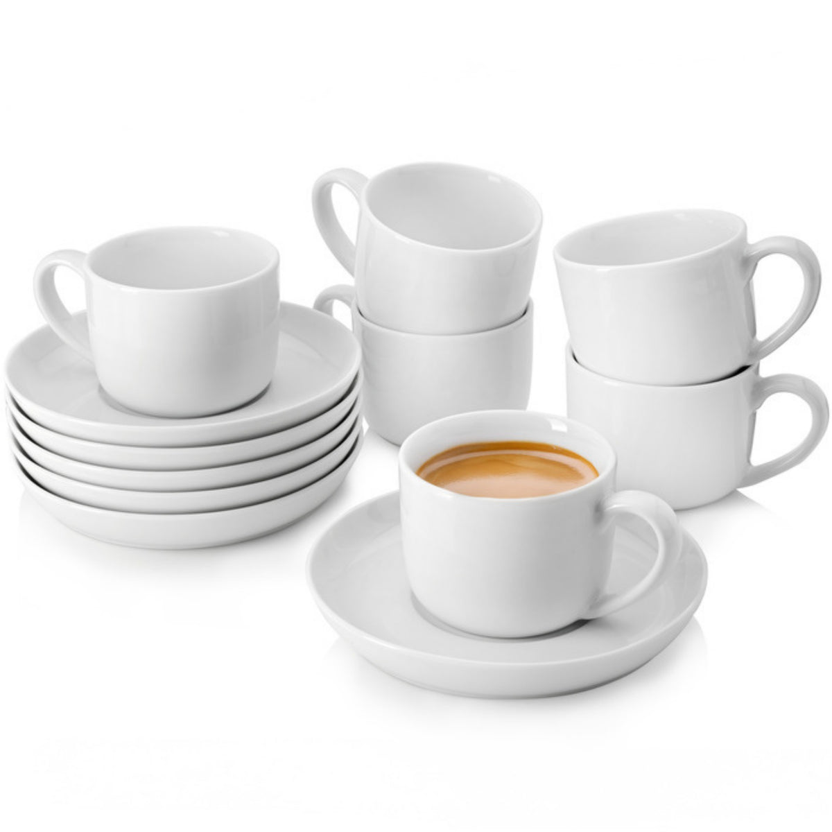SÄNGER Porcelain Coffee Cup Set Marlo 12-piece for 6 people