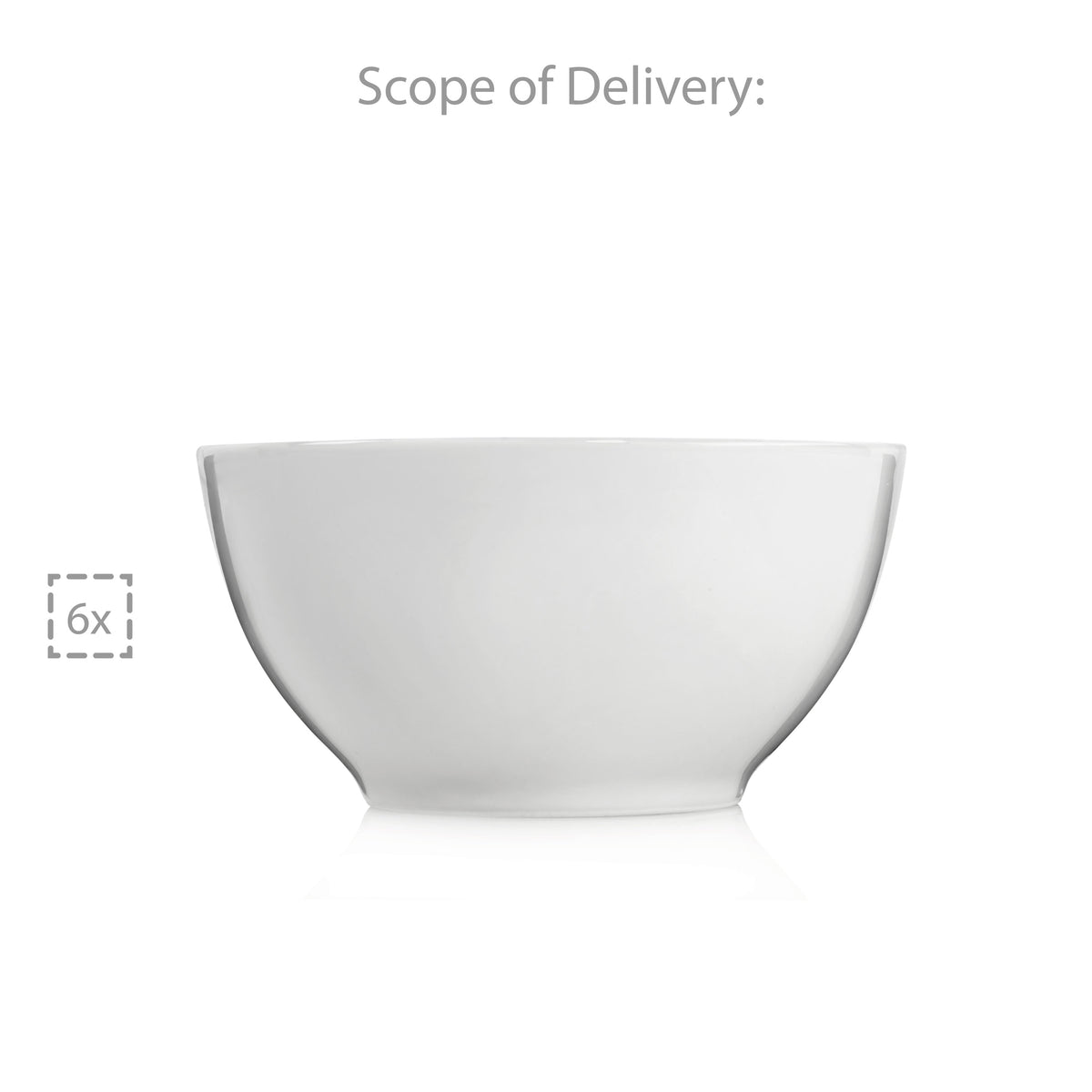 SÄNGER Sunfort 6-piece Cereal Bowl Set