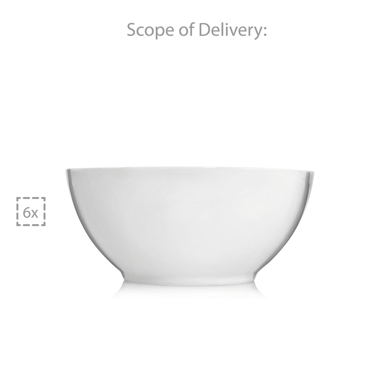 SÄNGER Sunfort 6-piece Salad Bowl Set
