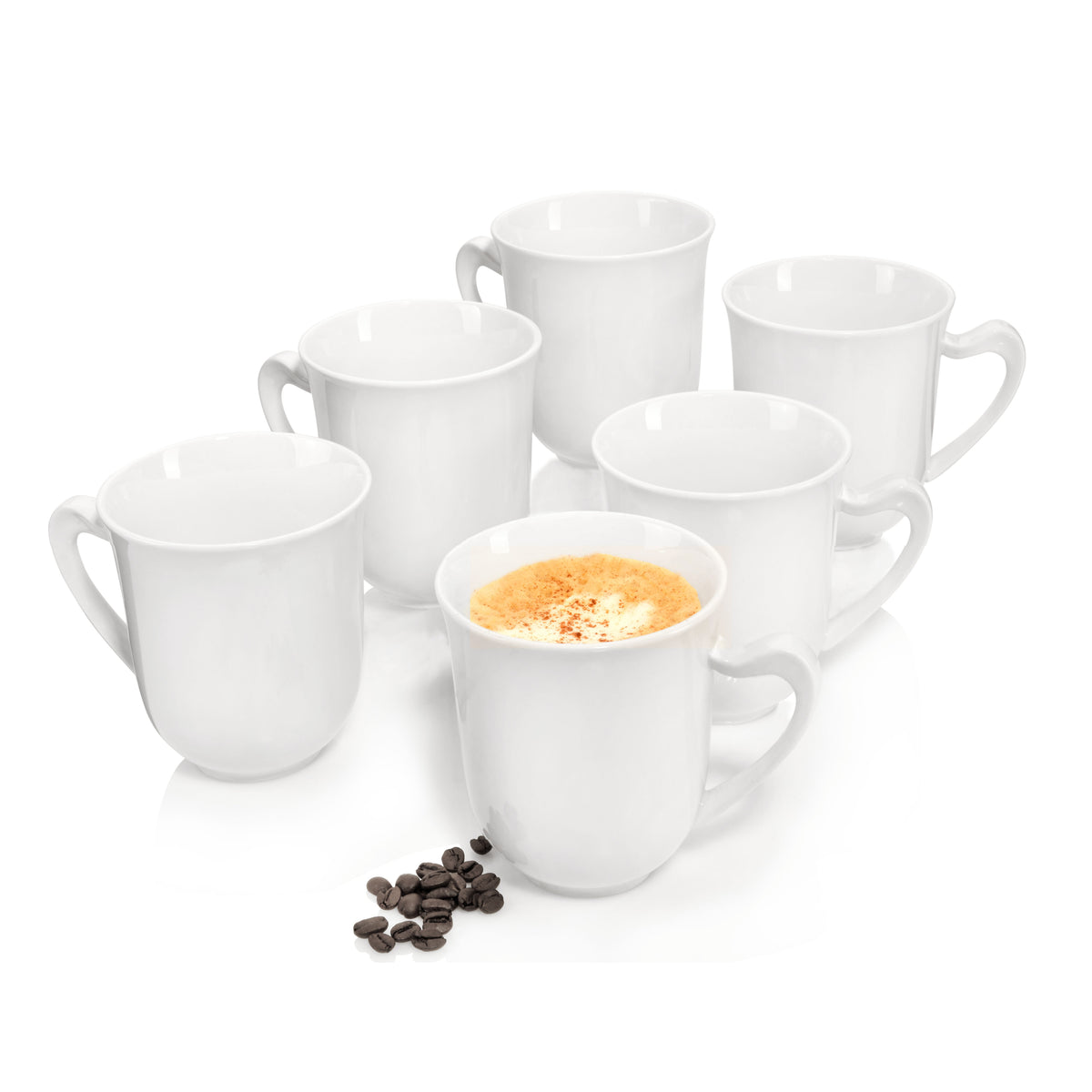 Sänger Coffee Mug Set Paris 6-piece Capacity 330 ml
