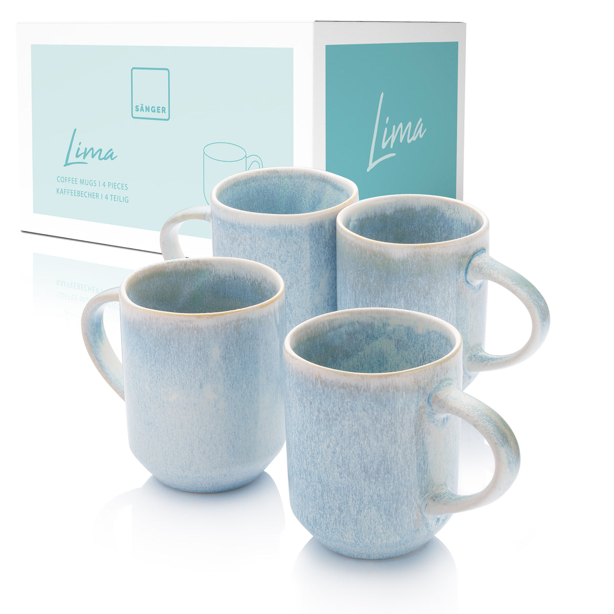 SÄNGER Coffee Mug Set Lima, 4-piece