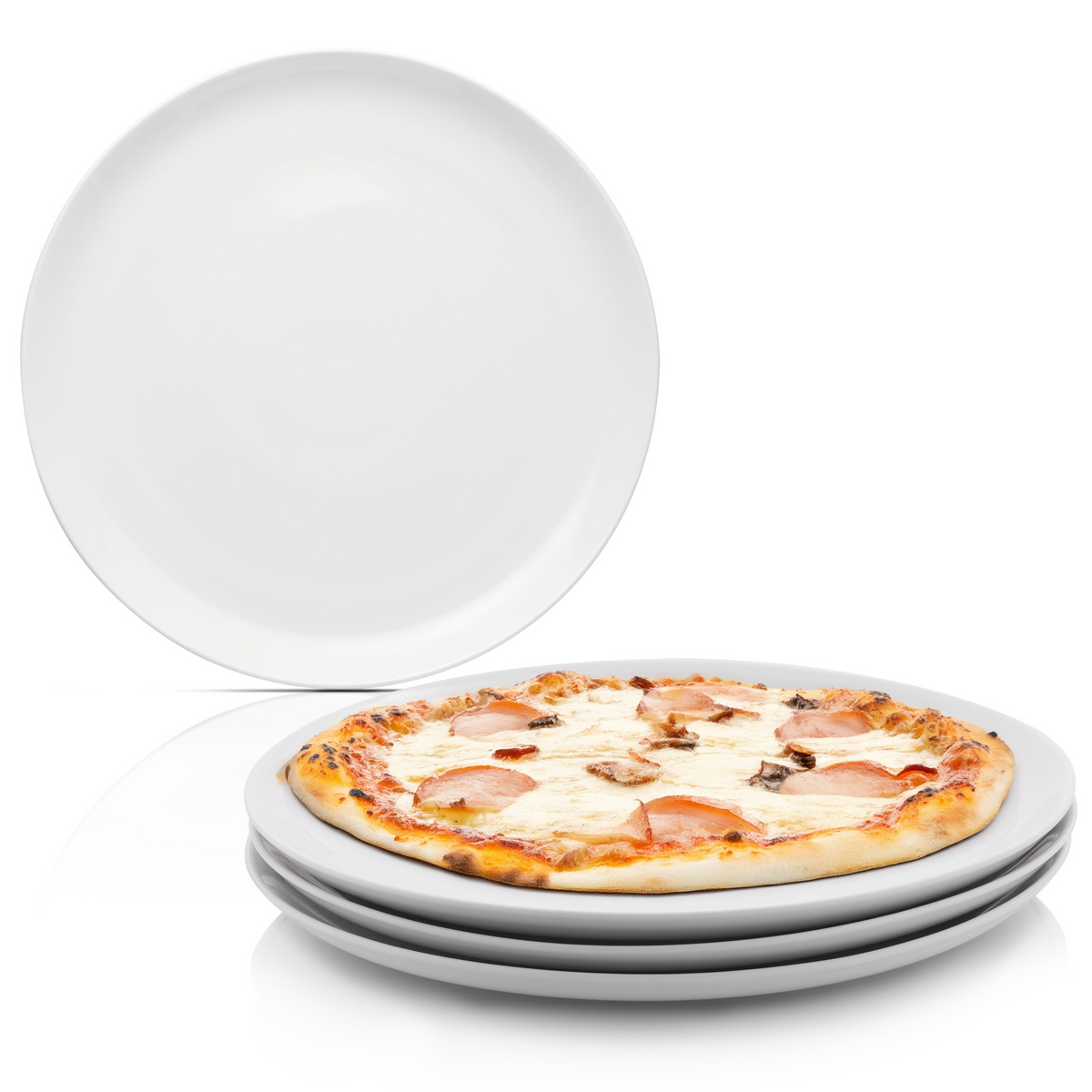 SÄNGER New Port Pizza Plate Set, 4-Piece