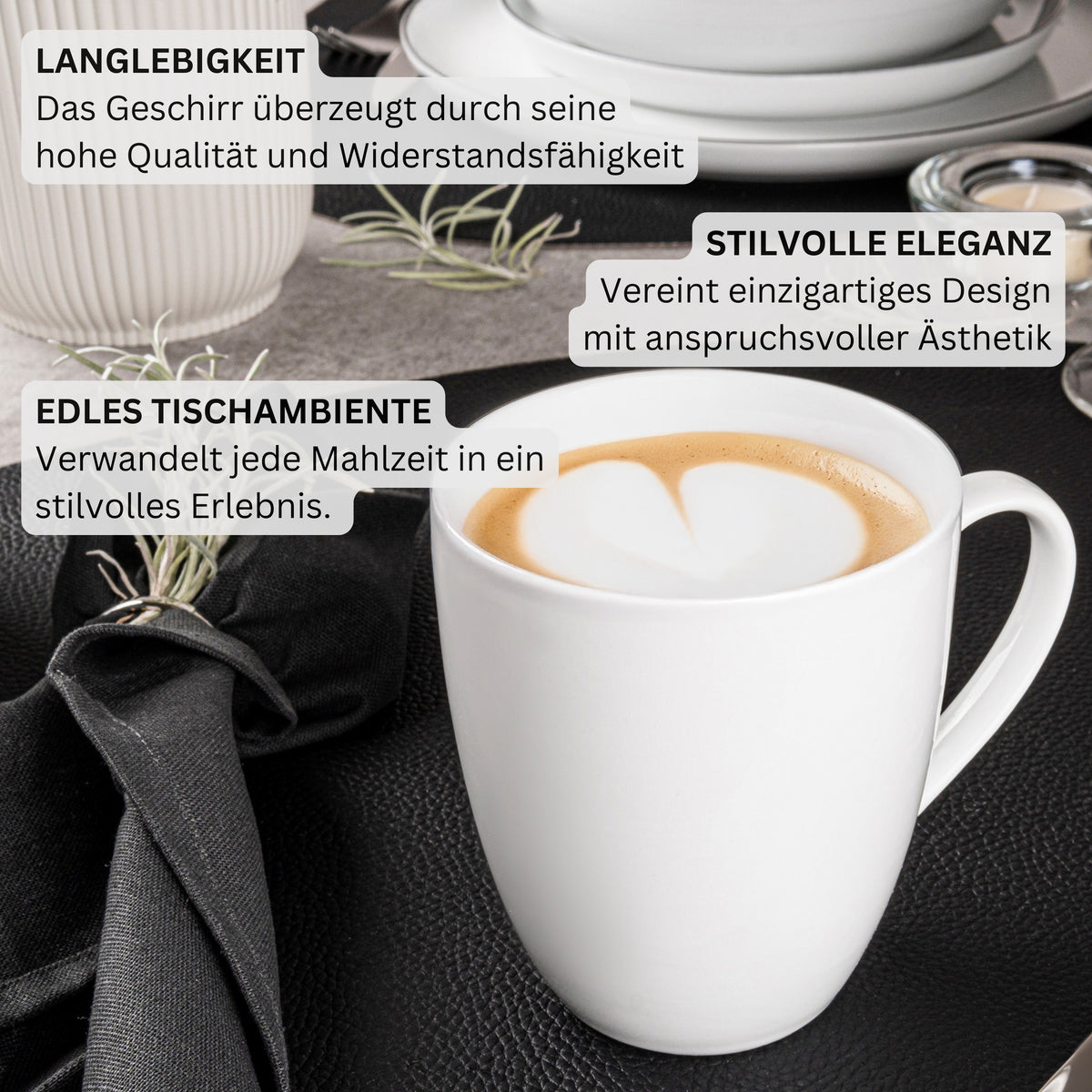 Sänger Kaffeebecher Set New Port 6 teilig