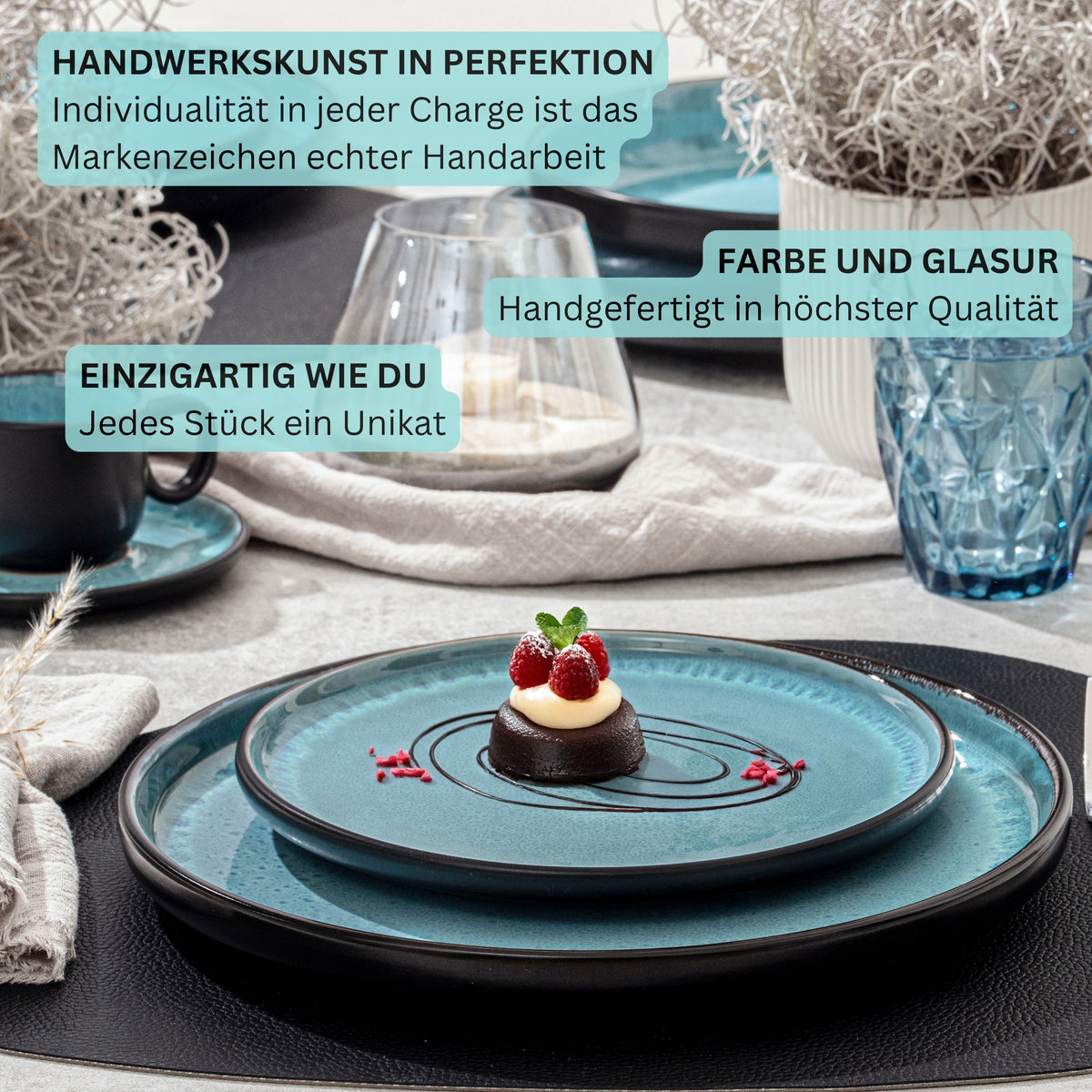 SÄNGER Dinnerware Set Granada - 36-piece stoneware