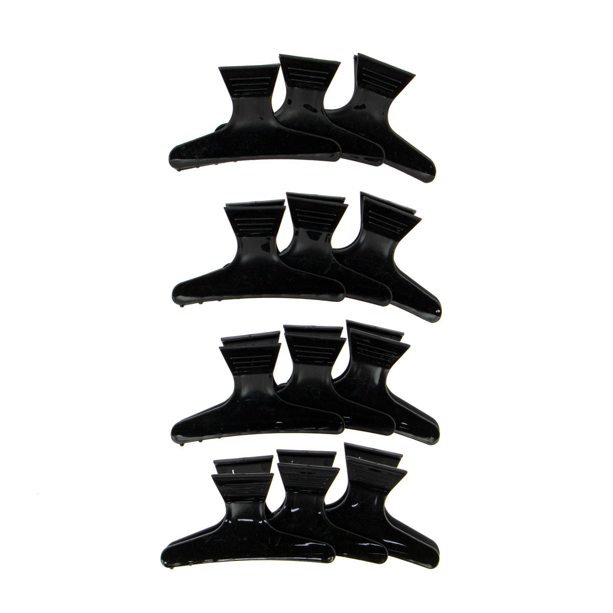 Pinces crocodiles x12
