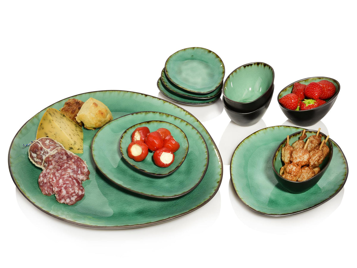 SÄNGER Servierplatten Set Palm Beach 11 teilig