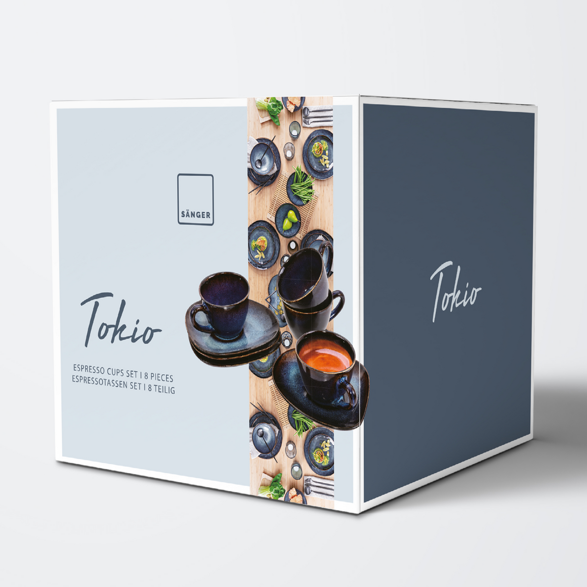 SÄNGER Espresso Cup Set Tokio 8-piece