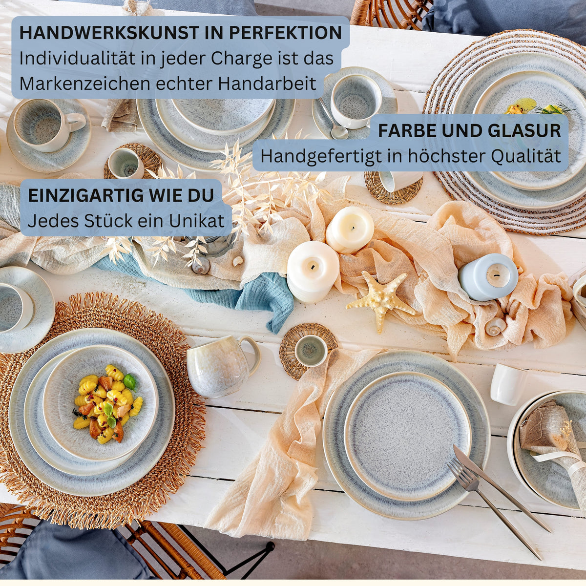 SÄNGER Santorini 8-piece Coffee Cup Set