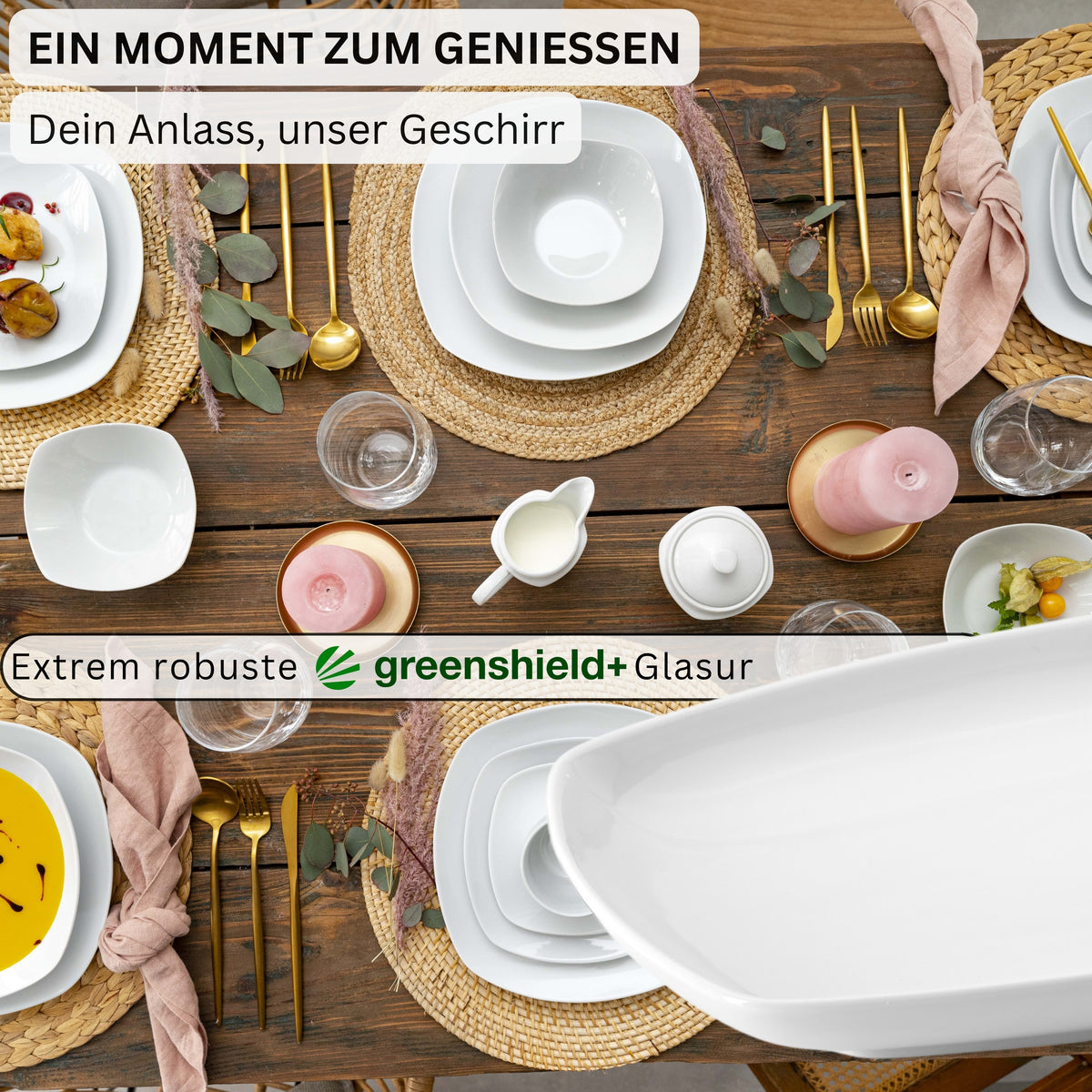 SÄNGER Bilgola 2-piece Serving Platter Set 19 x 29.5 cm