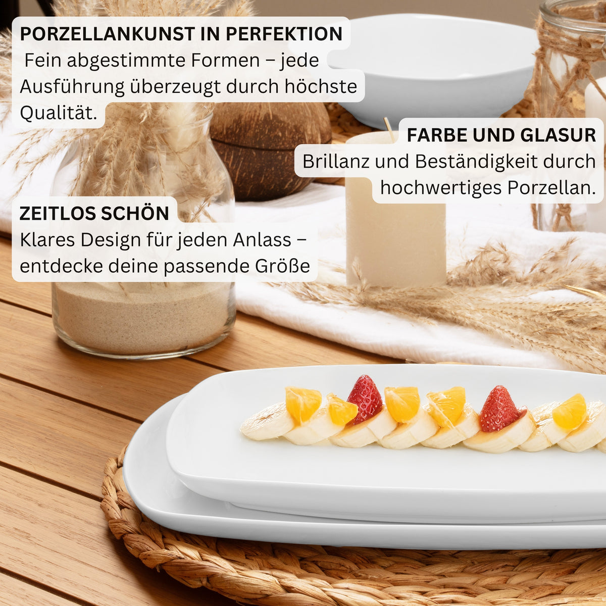 SÄNGER Bilgola 2-piece Serving Platter Set 19 x 29.5 cm