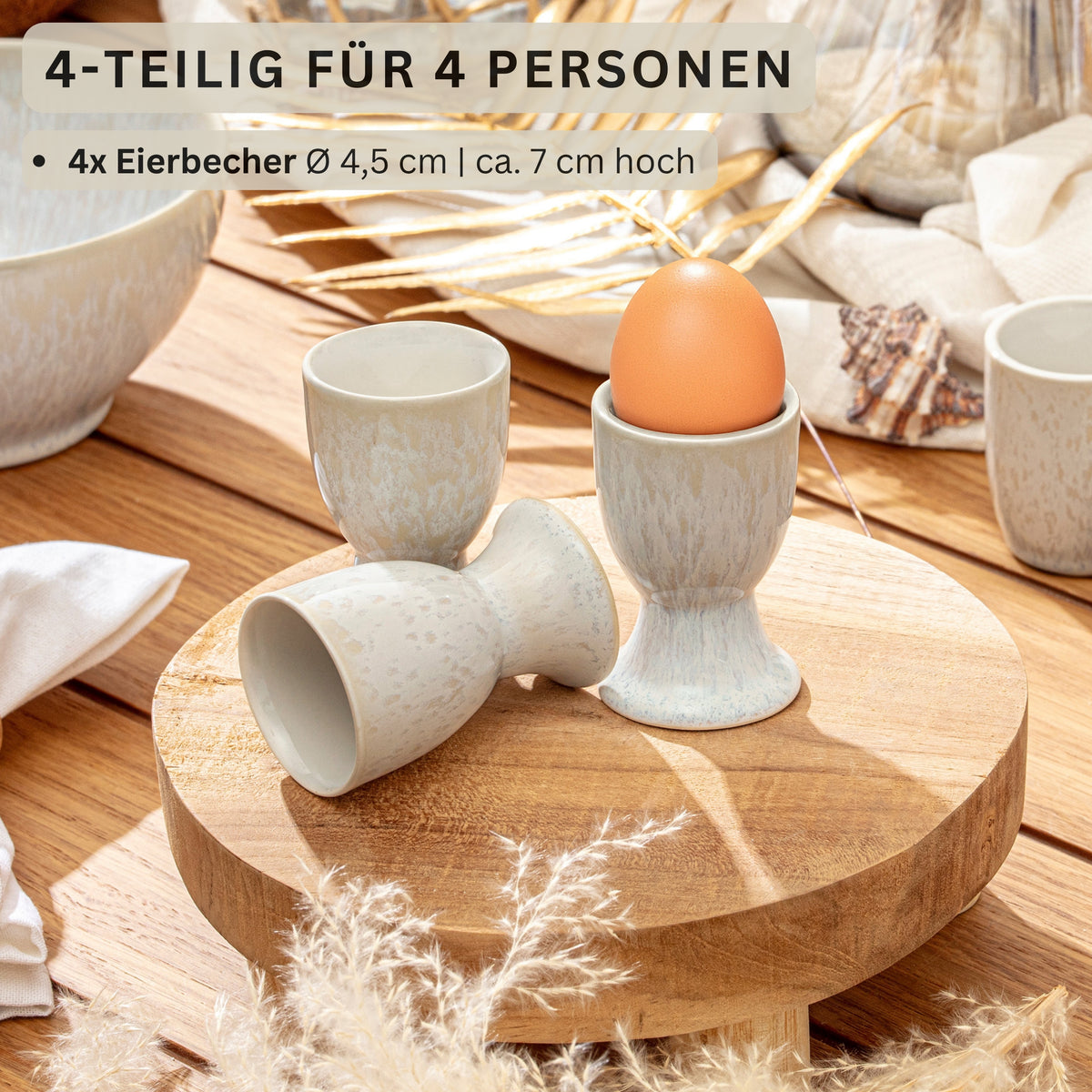 SÄNGER Egg Cup Set Corfu 4-Piece