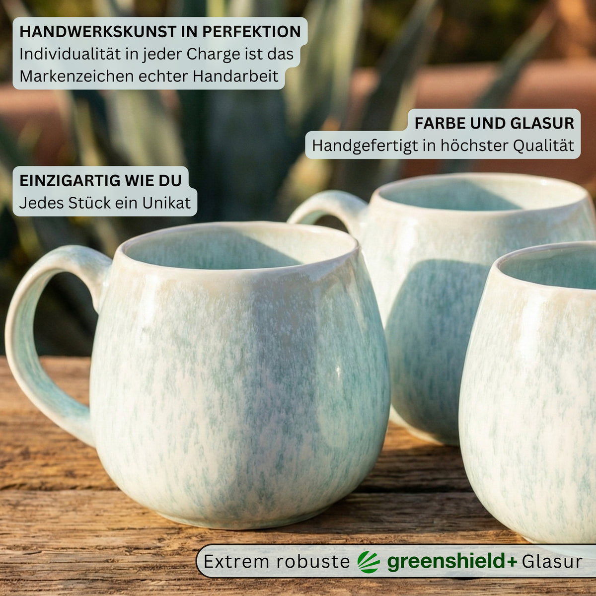 SÄNGER Coffee Mugs, 4-piece set, Paros
