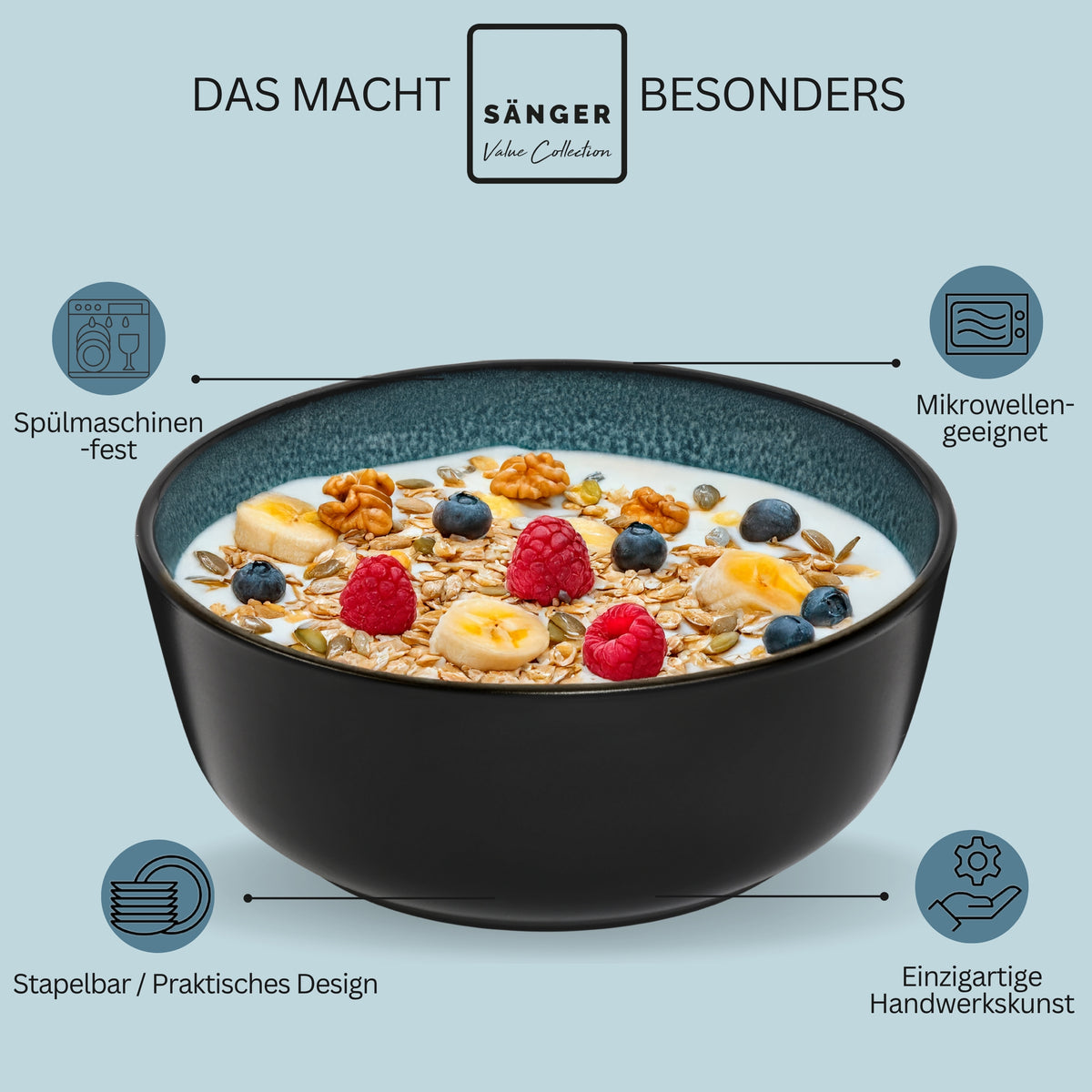 SÄNGER Vigo 6-Piece Bowl Set