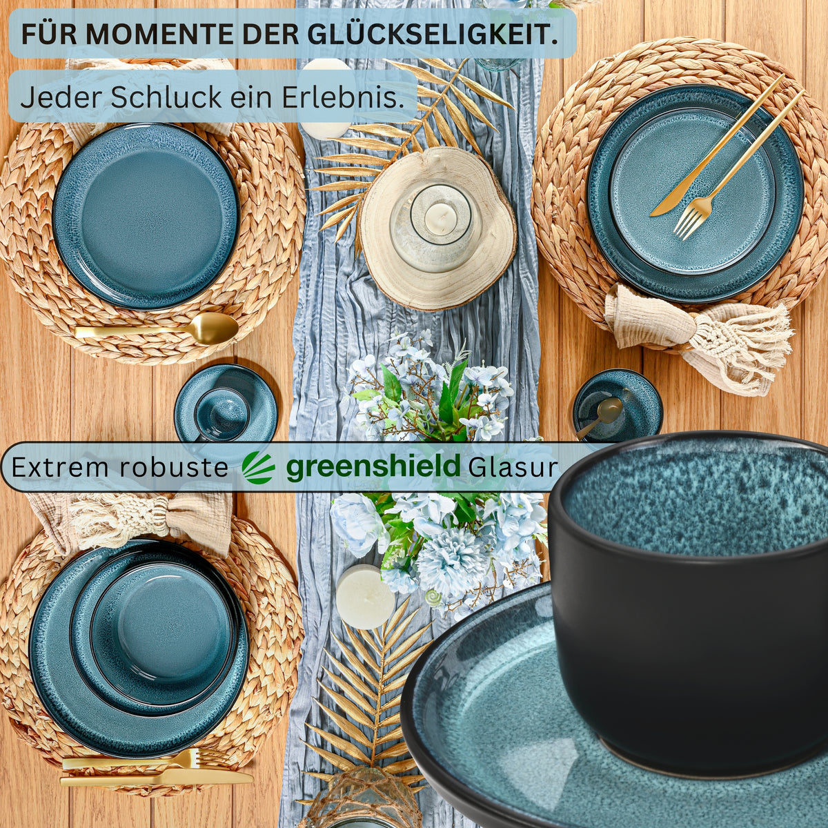 SÄNGER Espresso Cup Set Vigo 12 Pieces for 6 People