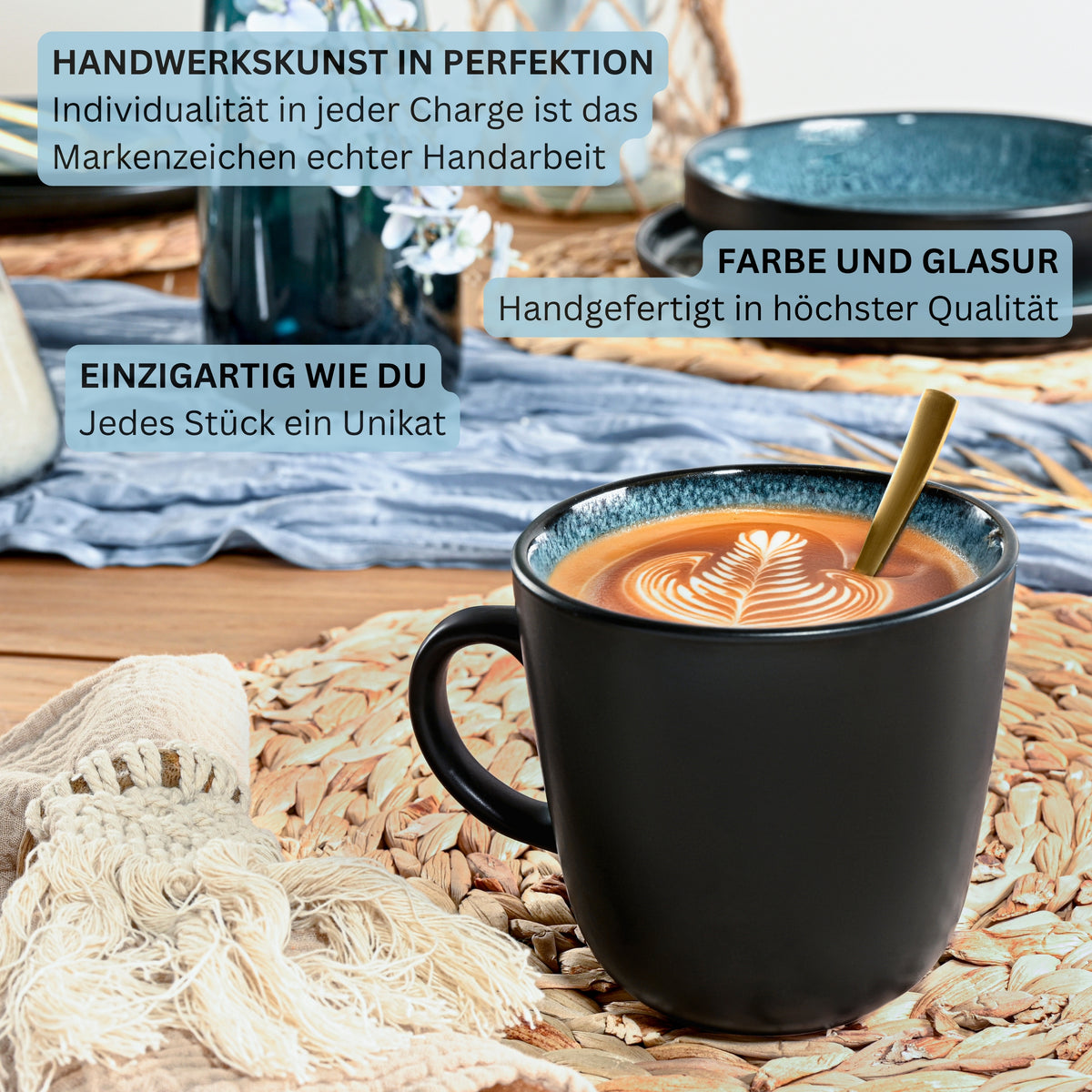 SÄNGER Kaffeebecher Set Vigo 6 teilig