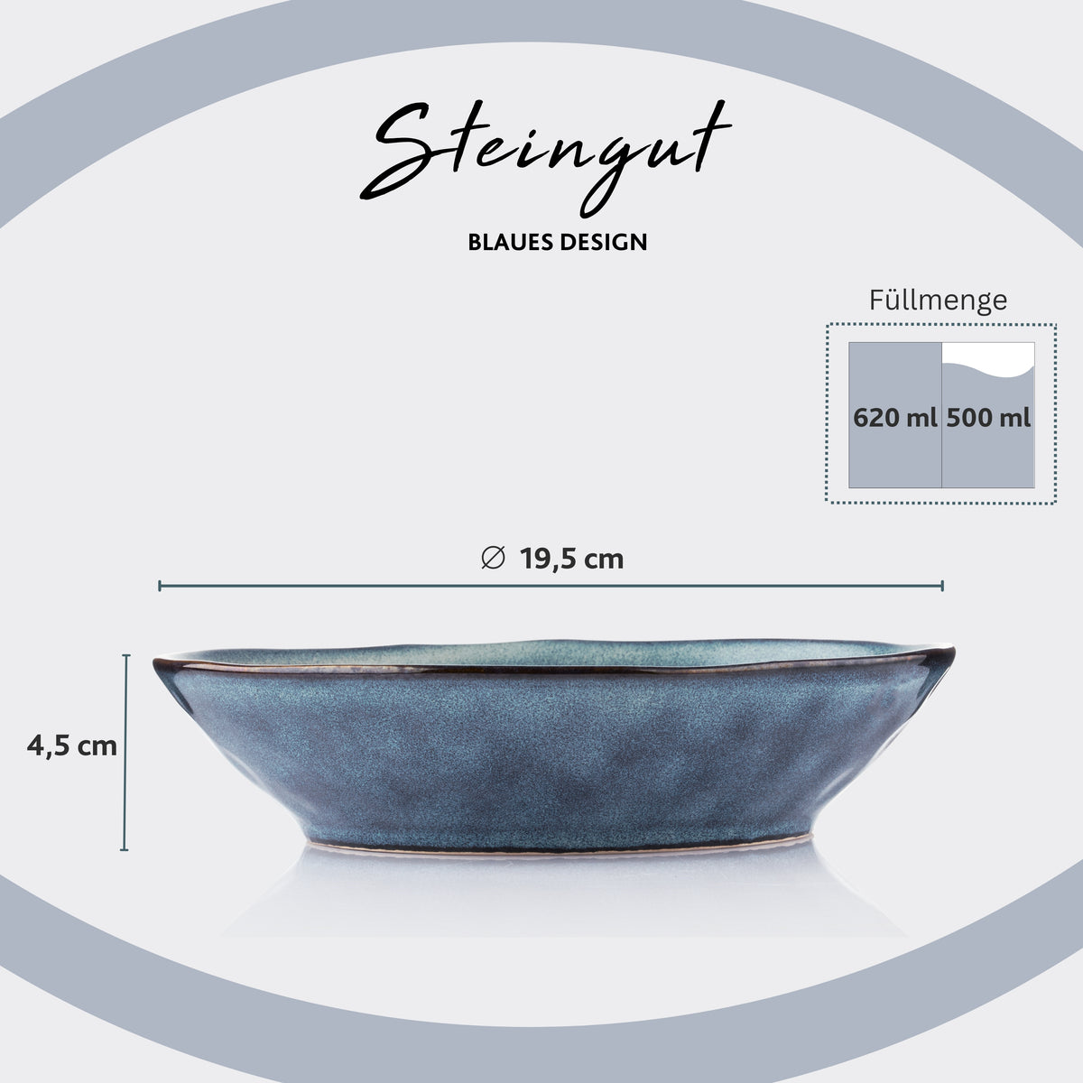 SAENGER Soup Plate Set Darwin 4-piece