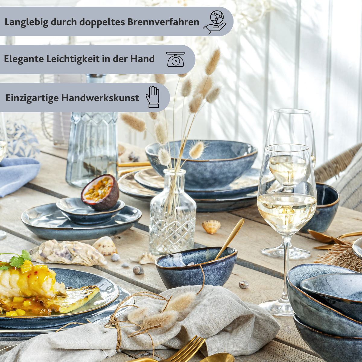 SAENGER Soup Plate Set Darwin 4-piece