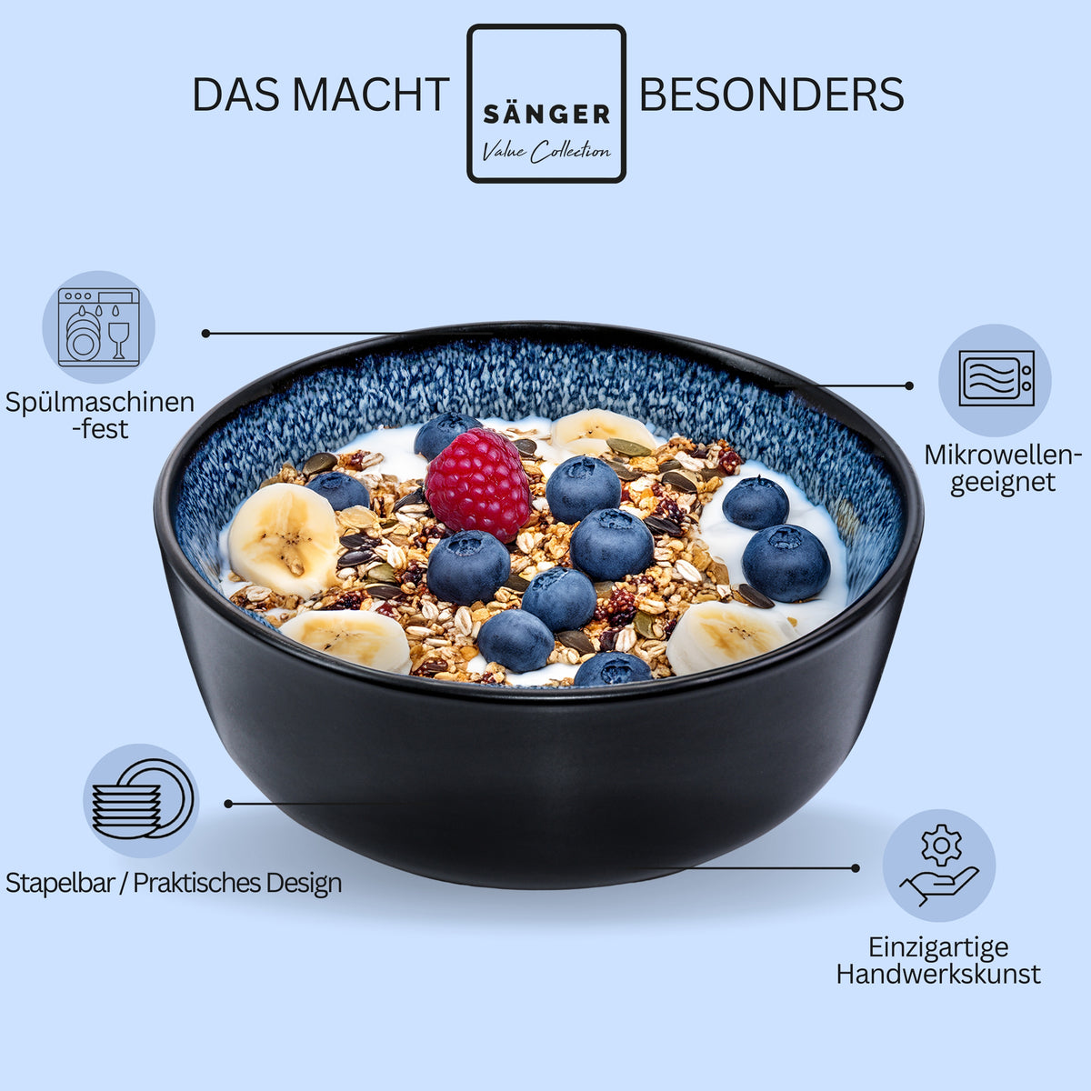 SÄNGER Bowl Set Aruba, 6-piece