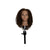 Tête Malléable LEA Châtain 25cm Spéciale Afro Crépu