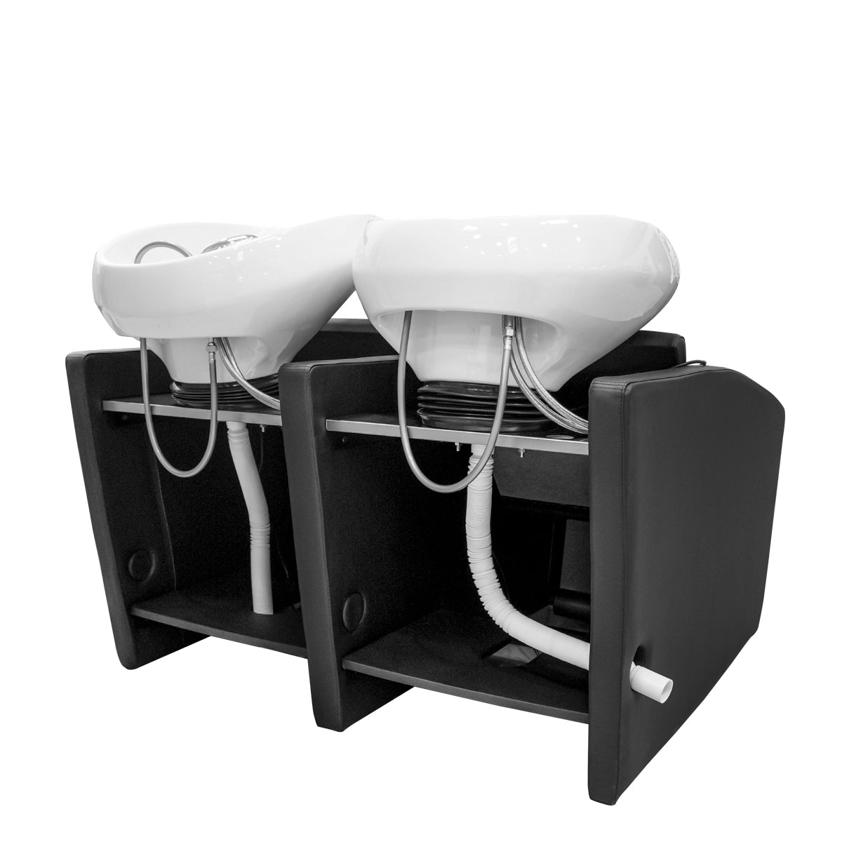 Bac ADRIEN 4 places Lève-Jambes Electriques Cuvettes Blanches