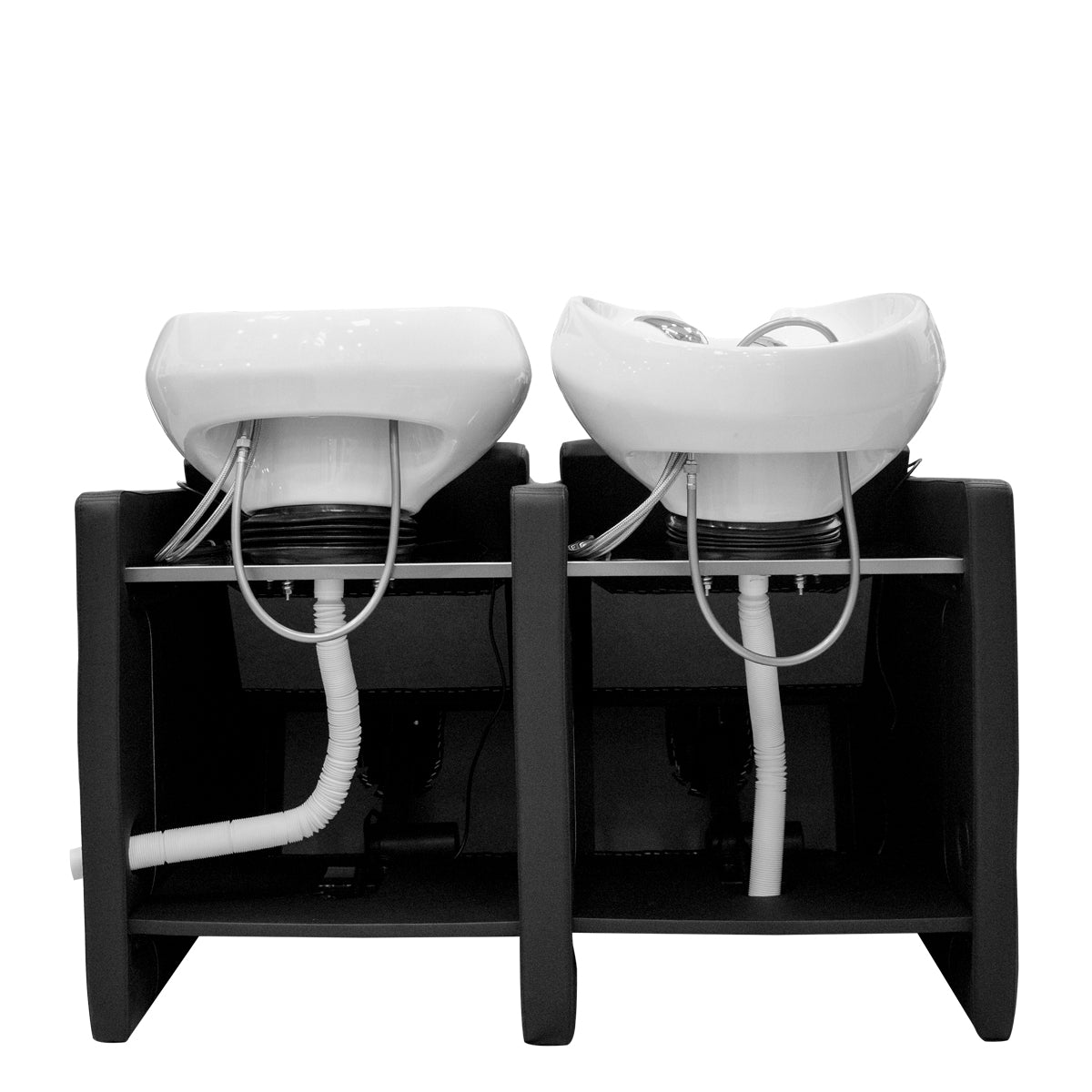Bac ADRIEN 2 places Lève-jambes électrique cuvette blanche