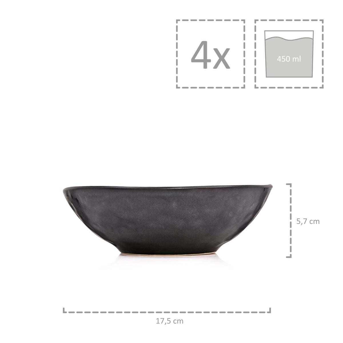 SÄNGER Tombey Bowl Set, 4 Pieces