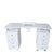 Table Manucure DISTAL 2 caissons Bois Blanc